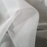 Organza di Cotone Bianco