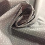 Cotone Pois Grigio