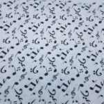 Cotone Fantasia Note Musicali