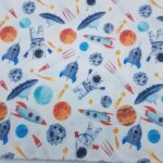 Tessuto Cotone Spaziale