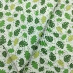 Tessuto Cotone Bamako Leaf Green