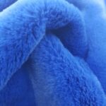 Pelliccia Ecologica Castorino Blu Royale