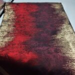 JACQUARDE LUREX BORDEAUX ORO
