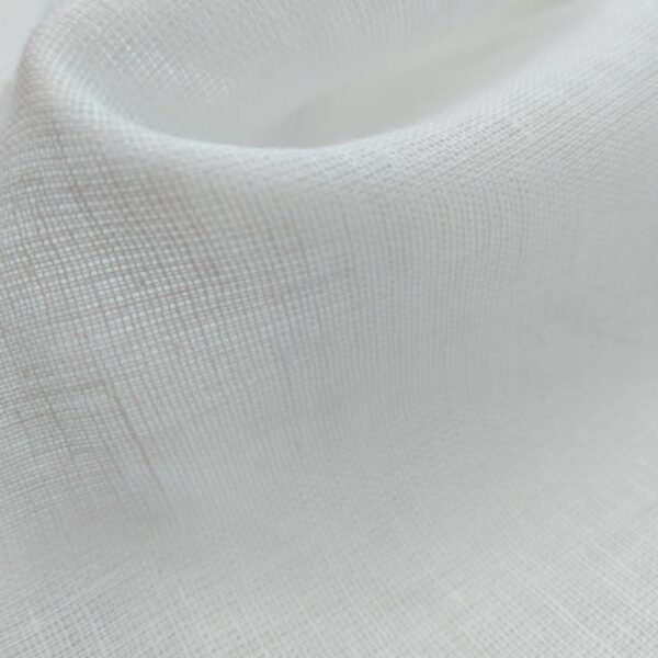 GARZA DI COTONE BIANCO