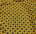 Tessuto Cotone Oekotex Giallo Nero
