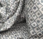 Tessuto Moda Como Grigio Fatasia