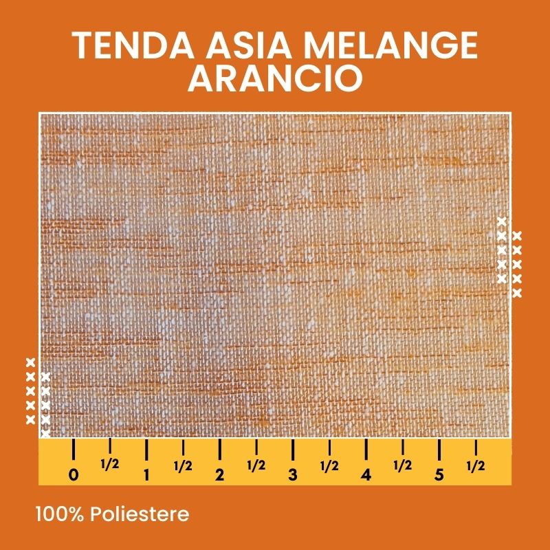 Tenda Asia Melange Arancio